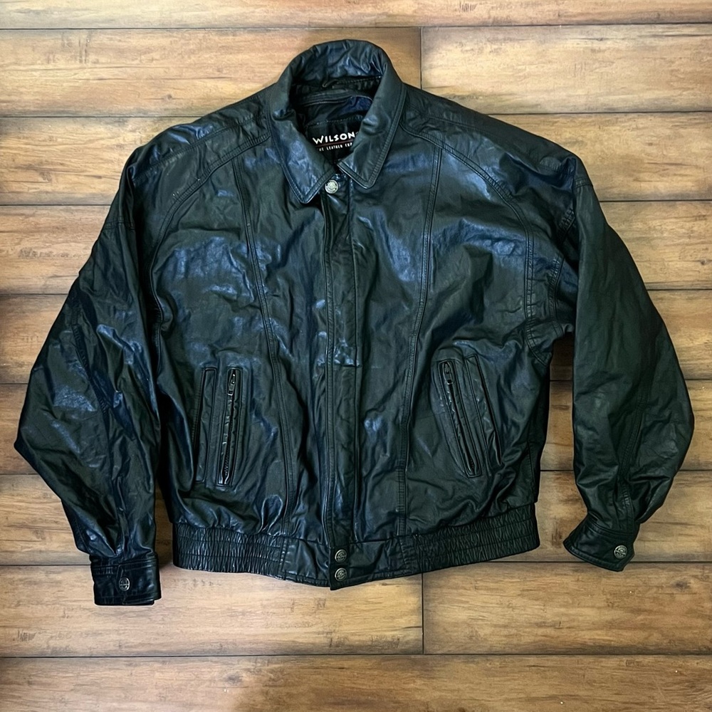 Vtg Wilson’s Leather Jacket